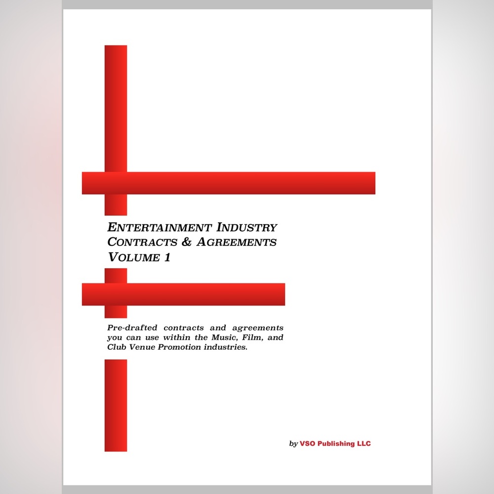 AUTHOR SIGNED “Entertainment Industry Contracts & Agreements” Business Book